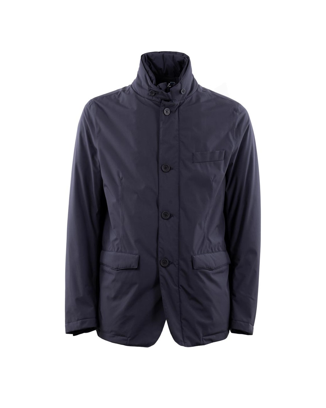 shop HERNO  Piumino: Herno giacca-camicia imbottita.
Stampa con logo sul retro.
Collo alto.
Chiusura frontale con bottoni.
Maniche lunghe.
Tasca a filetto sul petto.
Due tasche frontali con pattina e orlo dritto.
Composizione: Esterno: poliuretano 100%, poliestere 100%, poliammide 72%, spandex/elastan 28%.
Made in the Republic of Moldova.. PI001243U 12840-9201 number 6309141